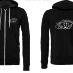 Charcoal Black Magic Apple Hoodie